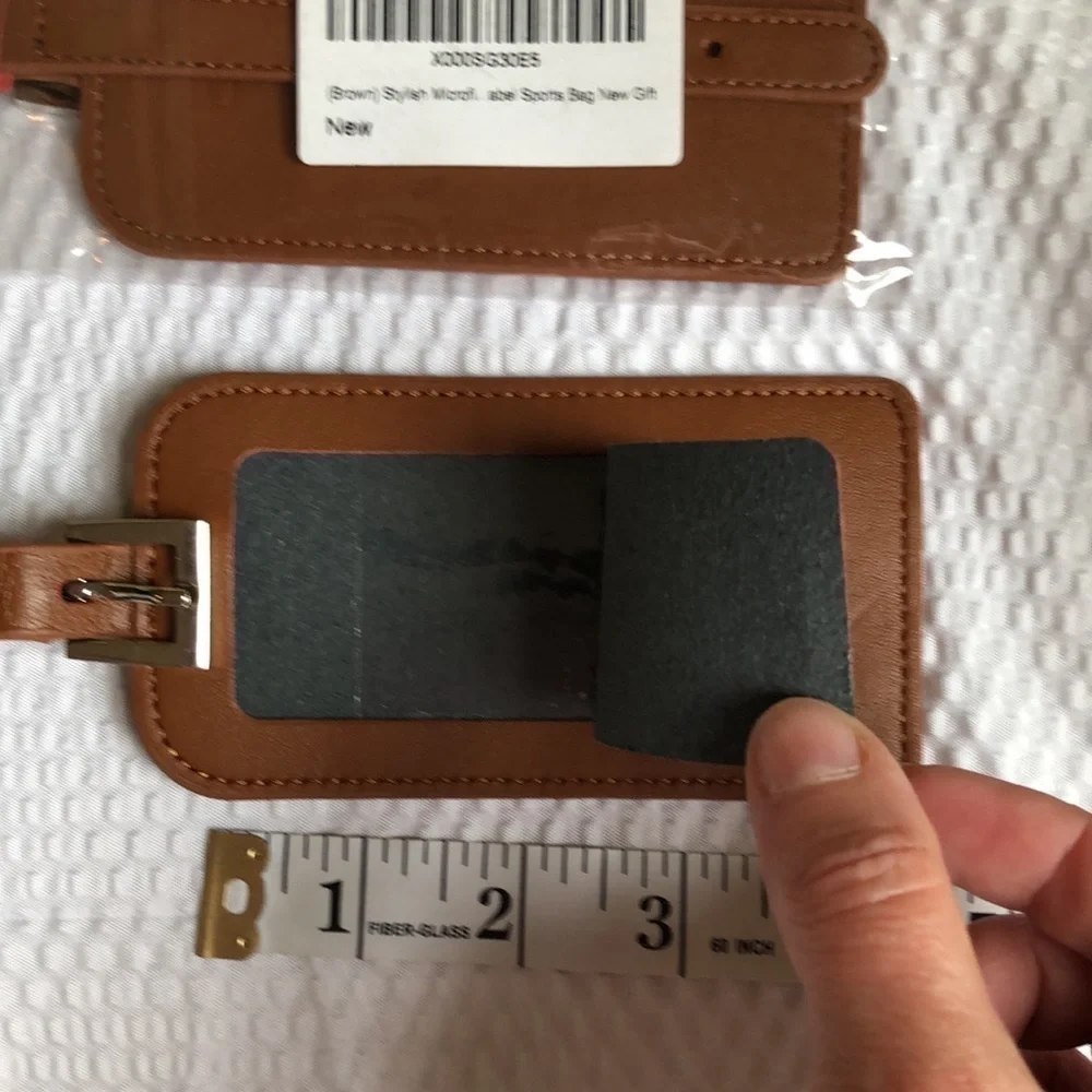 N/A brown microfiber